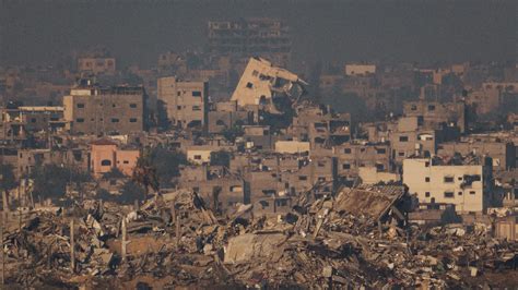 Israel Hamas Fighting Rages And Gaza Humanitarian Crisis Worsens As War
