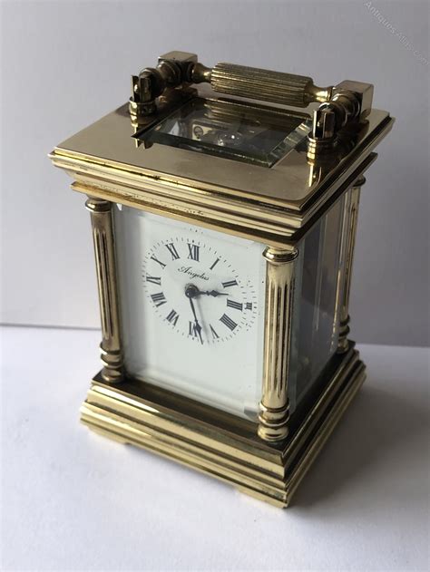 Antiques Atlas Mini 8 Day Carriage Clock French Made By Lepee