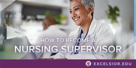 How To Become A Nursing Supervisor Excelsior University
