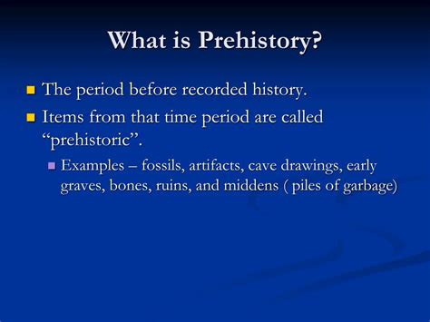 Ppt Prehistory Powerpoint Presentation Free Download Id2026261