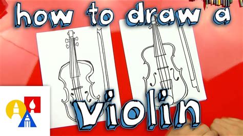Mark off the width and height of the violin. How To Draw A Violin - YouTube