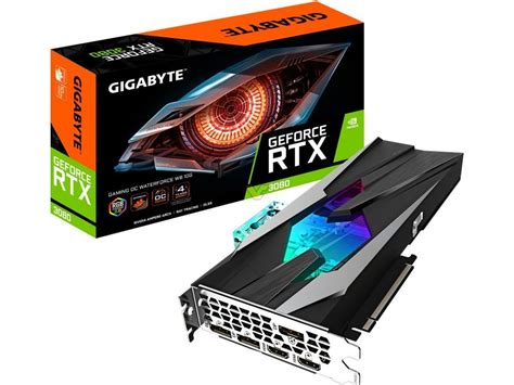 Gigabyte Rtx 3080 Gaming Waterforce New Gpu With Built In Water Block