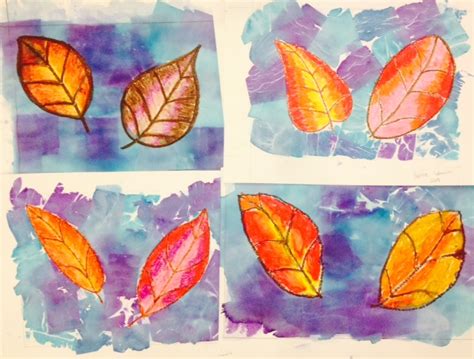 Fall Leaves Art Lesson Art Teacher In La