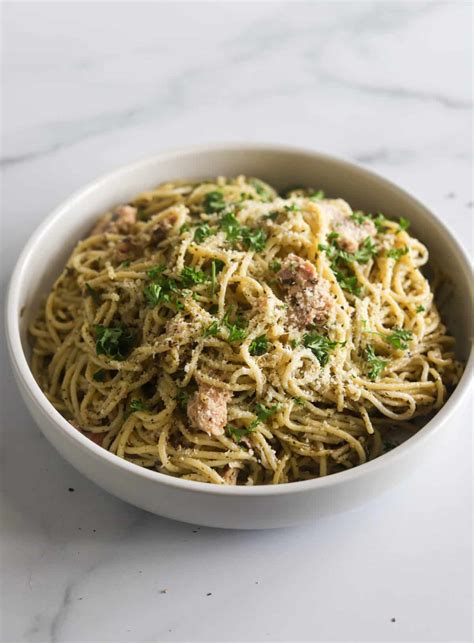 Spaghetti Pesto Recipe