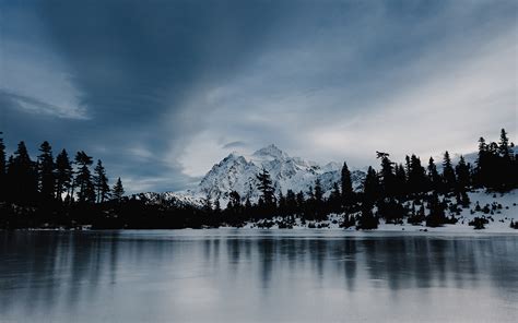 Wallpaper For Desktop Laptop Ni37 Frozen Lake Winter