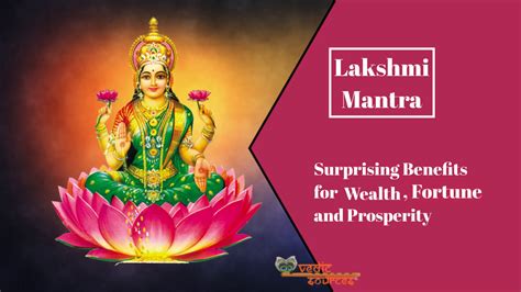 Laxmi Mantra For Fortune And Wealth Chanting Rules And Benefits