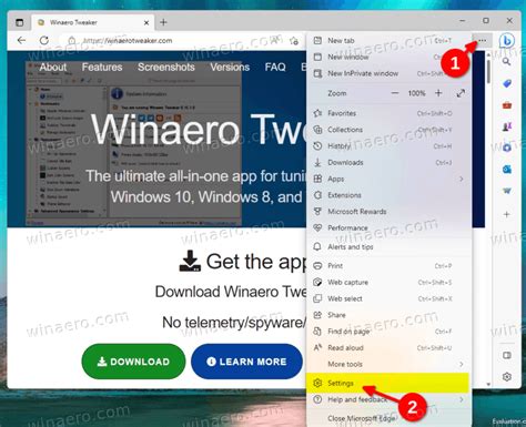 How To Disable Discover Bing Button In Microsoft Edge