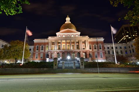 Massachusetts State House Boston Massachusetts Capitol Building Nrhp National Register