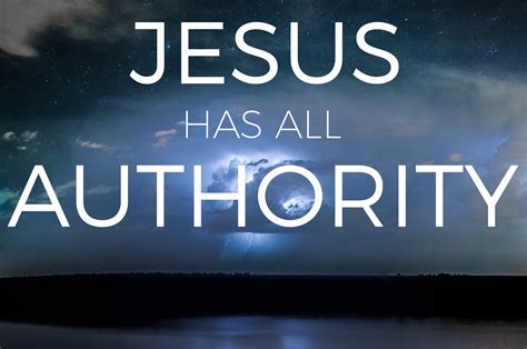 Jesus Has All Authority Lk 431 37 Neighborhood Bible Church