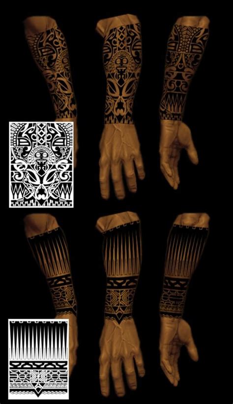 Half Sleeve Tribals By Shepush On Deviantart Half Sleeve Tattoo