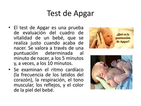 Test De Apgar Ppt