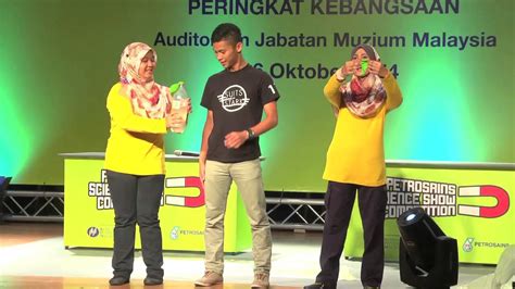 The petrosains science drama competition is a drama competition aimed to promote and spark students' interest towards stem (science, technology, engineering and mathematics) through acting. Petrosains Science Show Competition 2014 - SMK Lembah ...