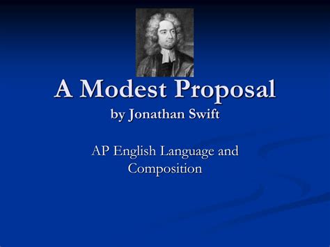 ppt a modest proposal by jonathan swift powerpoint presentation free download id 9337760