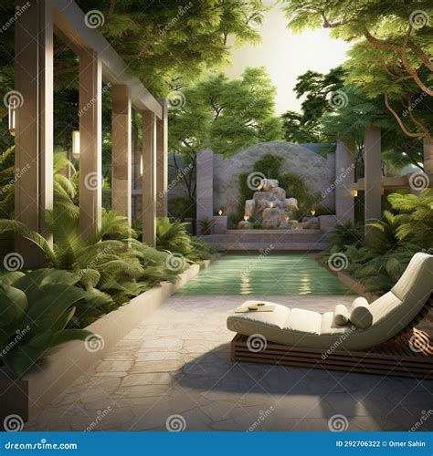 Solitude Sanctuary: an Oasis of Inner Peace Stock Photo - Image of