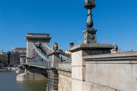 Budapest The SzÃ©chenyi Chain Bridge Editorial Photo Image Of 12th