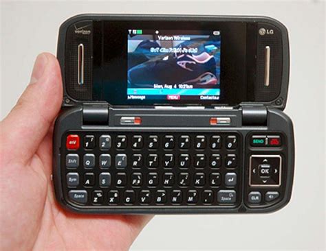 Lg Env Vx9900 Verizon Wireless Cell Phone Vx 9900 Silver Keyboard