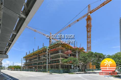 Miami Plaza Reaches 6th Floor Of Construction — Golden Dusk Photography