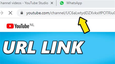 How To Find Your Youtube Channel Url Link 2024 Youtube
