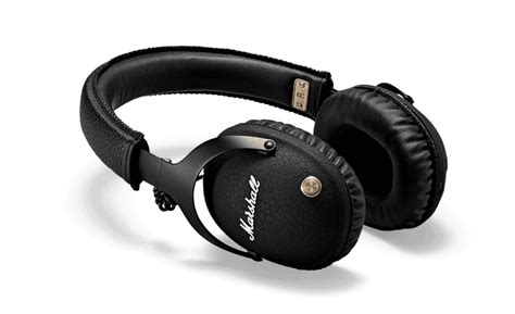 Marshall Lifestyle Monitor Bluetooth Headphones Black Rockshop