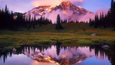 Free Download View Beautiful Mountain Reflection Desktop