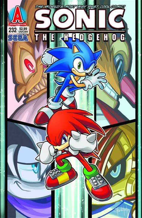 Archie Sonic The Hedgehog Issue 232 Mobius Encyclopaedia