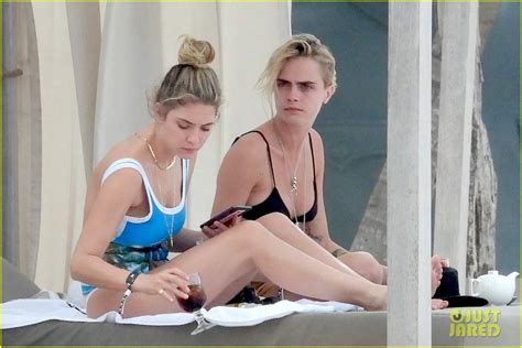 Ashley Benson And Cara Delevingne Hit The Beach In Tulum Photo 4302543