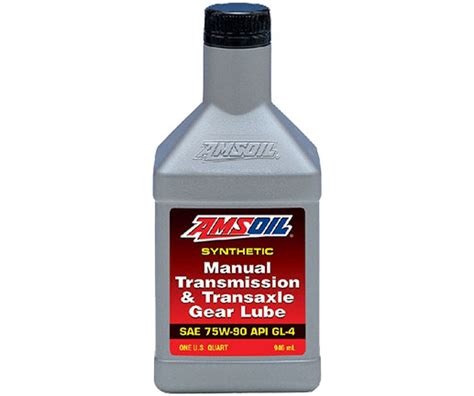 Amsoil Synthetic Manual Transmission And Transaxle Gear Lube 75w90 Gl 4