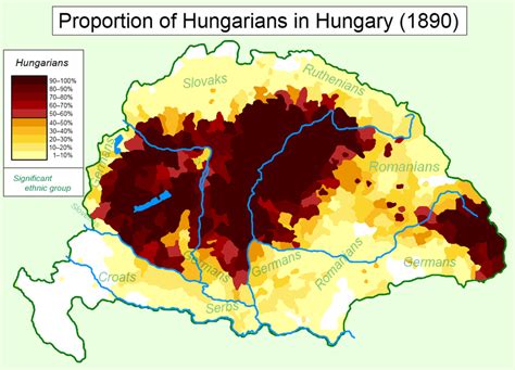 Hungarians In Hungary 1890 Demographics Of The Kingdom Of Hungary By County Wikipedia