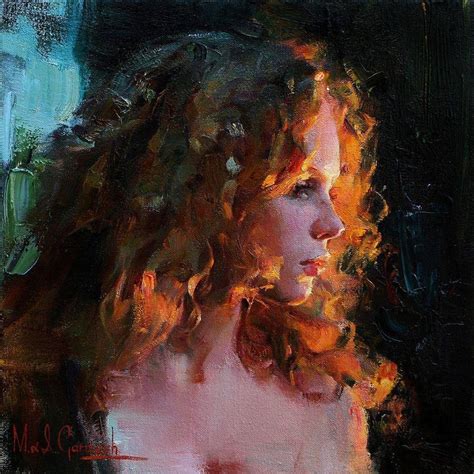 The Garmash Romantic Impressionist Plein Air Painters Portrait