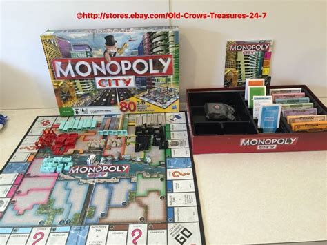 Hasbro Monopoly City Board Game 2009 Board Games Games Monopoly