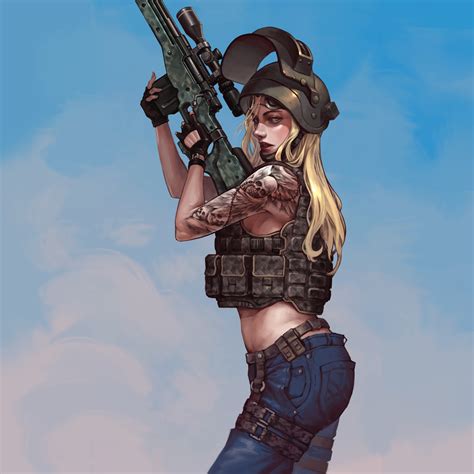 Pubg Fanart Sniper Wallpaper Hd Games 4k Wallpapers