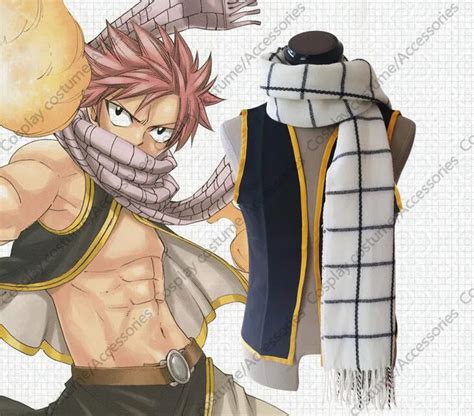 2017 Athemis Fairy Tail Scarf Natsu Dragneel Scarves About 160cm Length