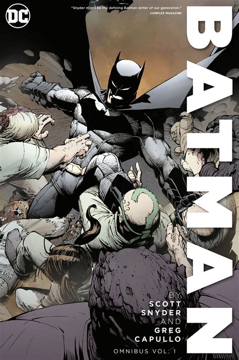 Batman By Scott Snyder And Greg Capullo Omnibus Vol 1 By Scott Snyder