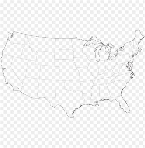 United States Outline SVG