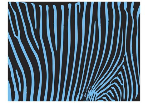 Günstige Fototapete Zebra pattern türkis Texturen Texturen