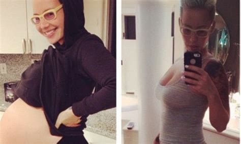 Model Amber Rose Shows Off Her Post Pregnancy Body In Before And After