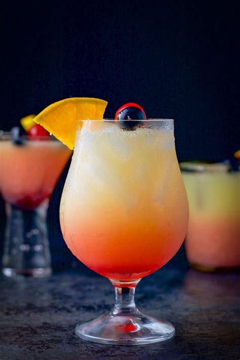 Tequila Sunrise Cocktail Various Recipes Moms