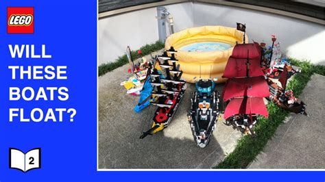 Do These Lego Boats Float 2 Youtube