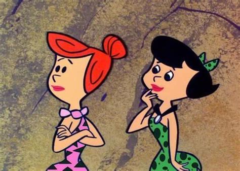 Wilma Flintstone And Betty Rubble Stripfiguren