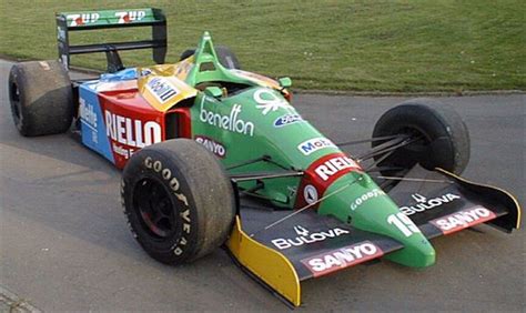 Race 1989 Benetton B189 Formula 1 Rollers