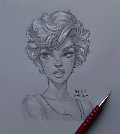 Angel Ganev Art Sketches Ksiazkomol