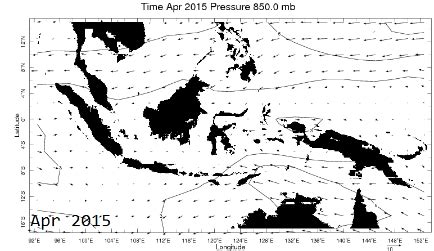 Indonesia peta vektor peta gambar png. Gambar 5. Peta vektor angin Bulan Januari (kiri atas ...