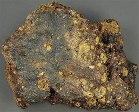 Roasted Gold Ore ~6 Cm Across From Cripple Creek Coloradousa