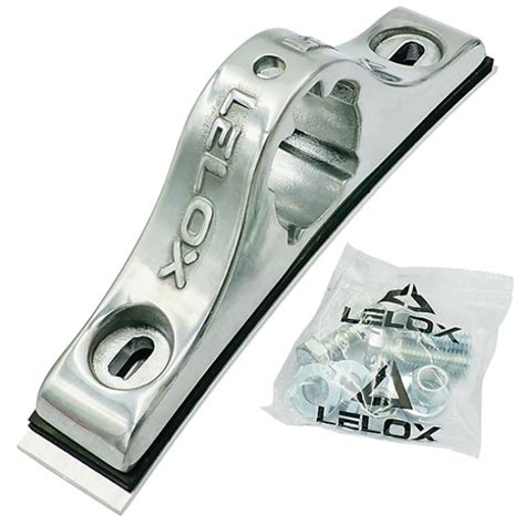 Polished Aluminium Mounting Bracket For Metal Mudguards Lelox Mmab Pol