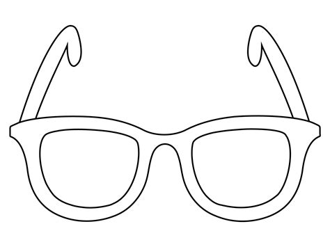 Sunglasses Coloring Page Colouringpages