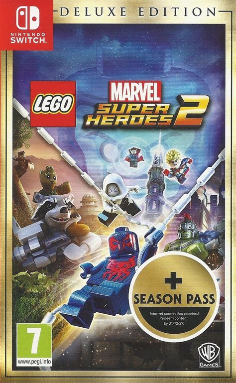 Lego Marvel Super Heroes 2 Deluxe Edition For Nintendo Switch 2017