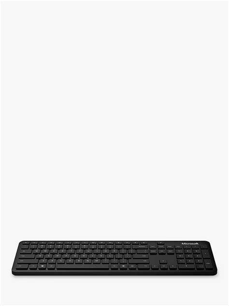 Microsoft Qhg 00004 Bluetooth Keyboard And Mouse Wireless Desk Set Black