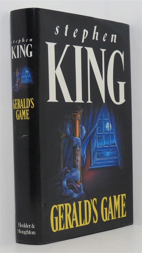 Geralds Game By Stephen King 1st Edition 1st Printing 1992 From