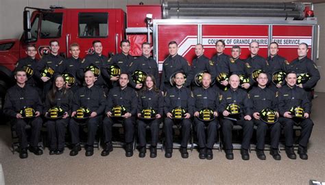 New Firefighter Graduates In The County My Grande Prairie Now