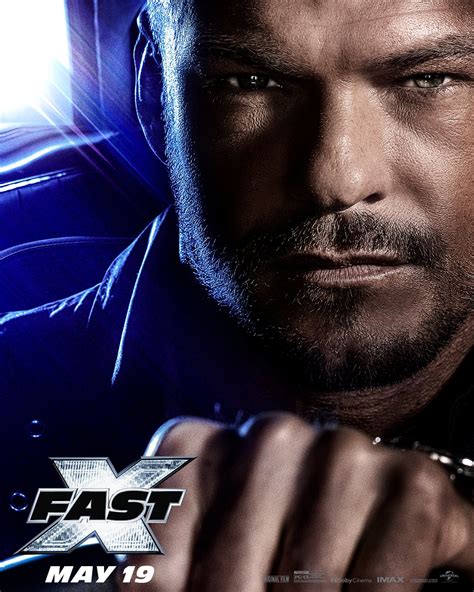 Fast X 2023 Character Poster Alan Ritchson As Aimes Fast And